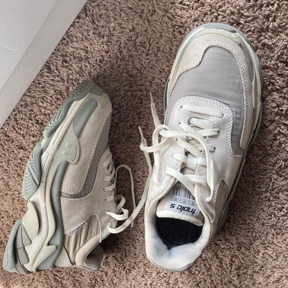 🖤Balenciaga TripleS size 8 💯 grey/beige - Picture 3 of 9